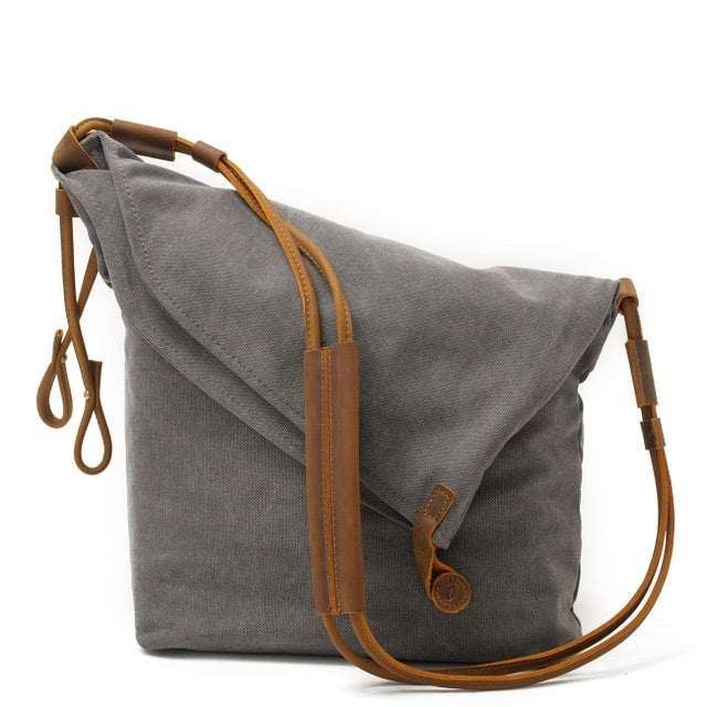 Sac à bandoulière en tissu d'art rétro