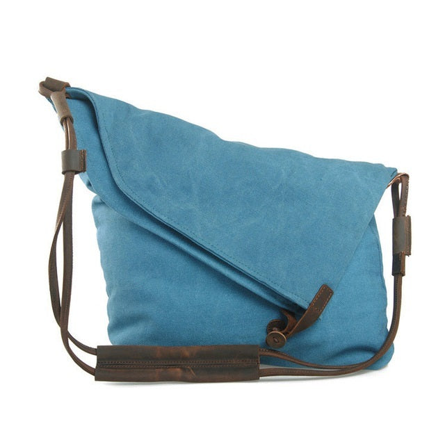 Sac à bandoulière en tissu d'art rétro