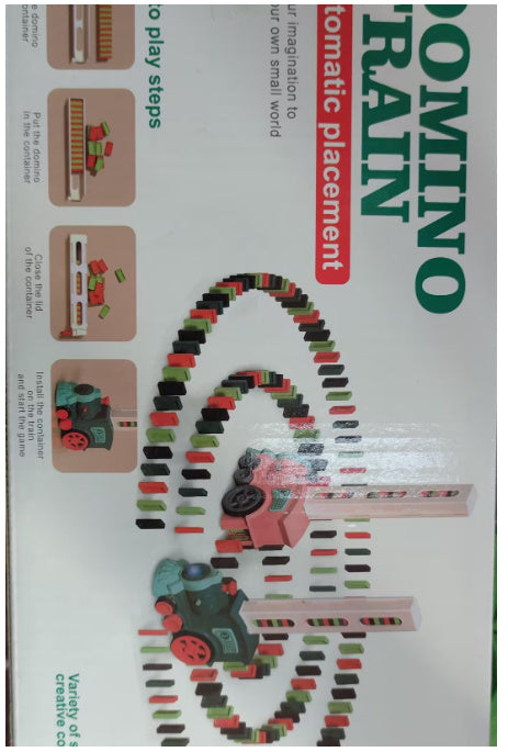 Jouets de train Domino électriques à licence automatique