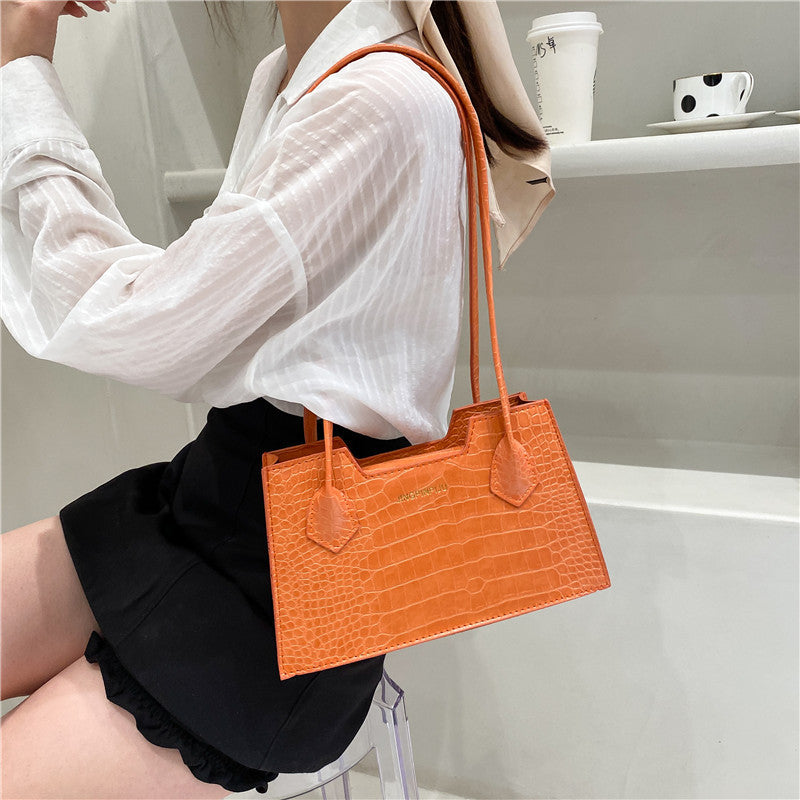 Bolso cuadrado pequeño portátil de hombro de nueva moda de primavera y verano