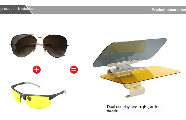 Lunettes de soleil jour et nuit pour voiture