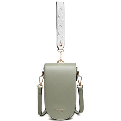 Sac à main multifonction en PU pour téléphone portable, version coréenne