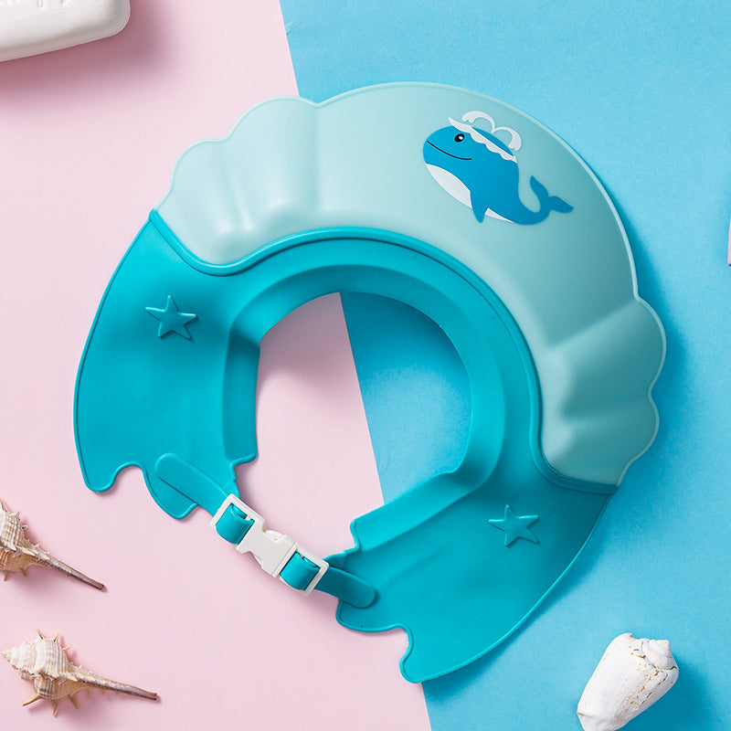 Bonnet de douche pour enfants, protection oreilles bébés