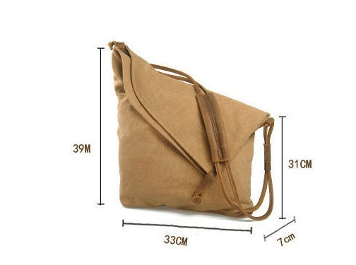 Sac à bandoulière en tissu d'art rétro
