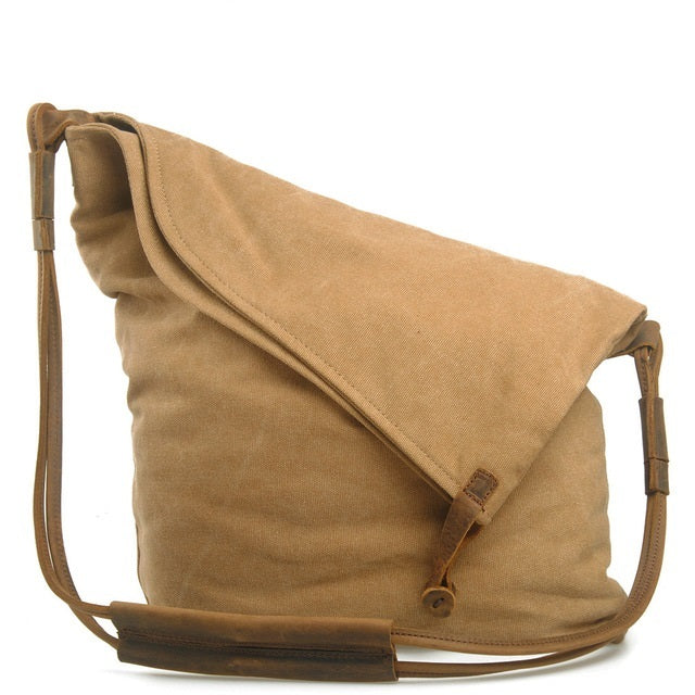 Sac à bandoulière en tissu d'art rétro