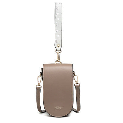 Sac à main multifonction en PU pour téléphone portable, version coréenne