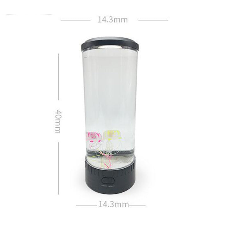 Lampe LED pour aquarium méduse, veilleuse alimentée par USB