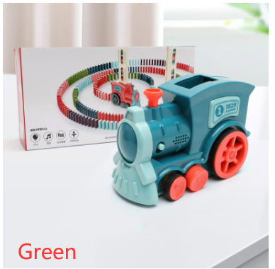 Jouets de train Domino électriques à licence automatique