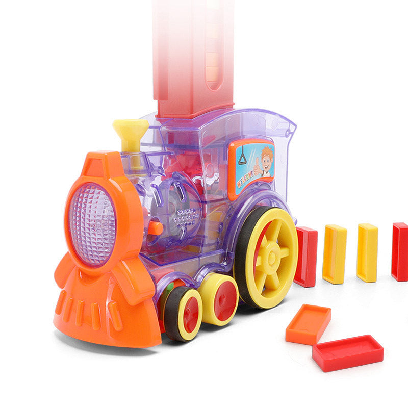 Jouets de train Domino électriques à licence automatique