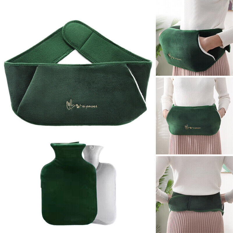 Ceinture bouillotte dans une poche chaude, ceinture de protection de la taille
