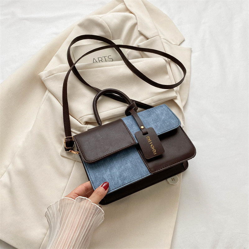 Sac à bandoulière portable de mode populaire avec texture de couture