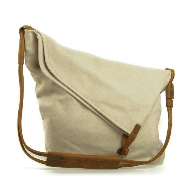 Sac à bandoulière en tissu d'art rétro