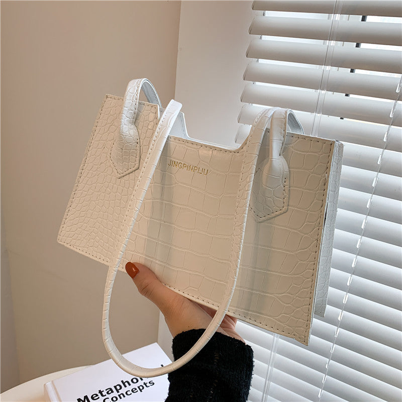 Bolso cuadrado pequeño portátil de hombro de nueva moda de primavera y verano