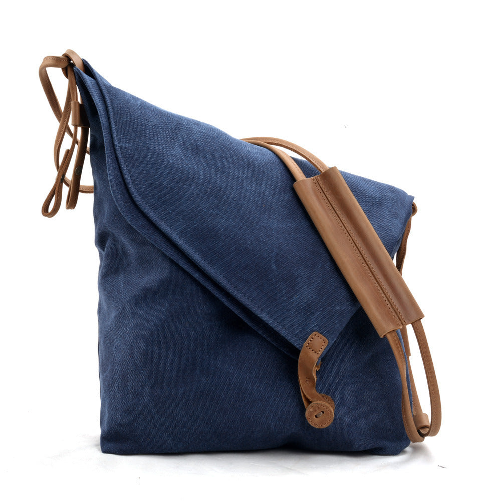 Sac à bandoulière en tissu d'art rétro