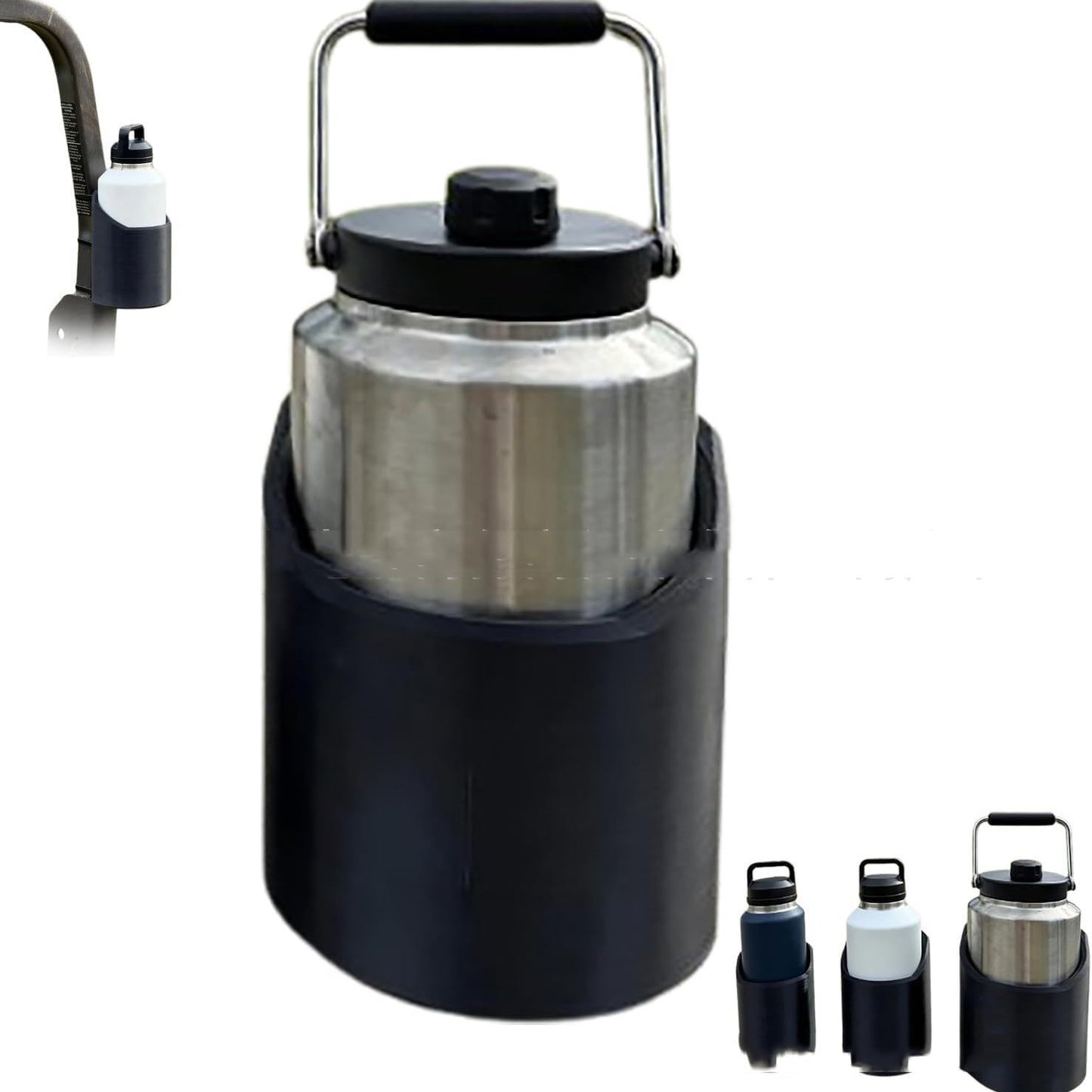 Porte-bouteilles magnétique à ventouse
