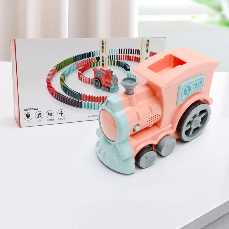Jouets de train Domino électriques à licence automatique