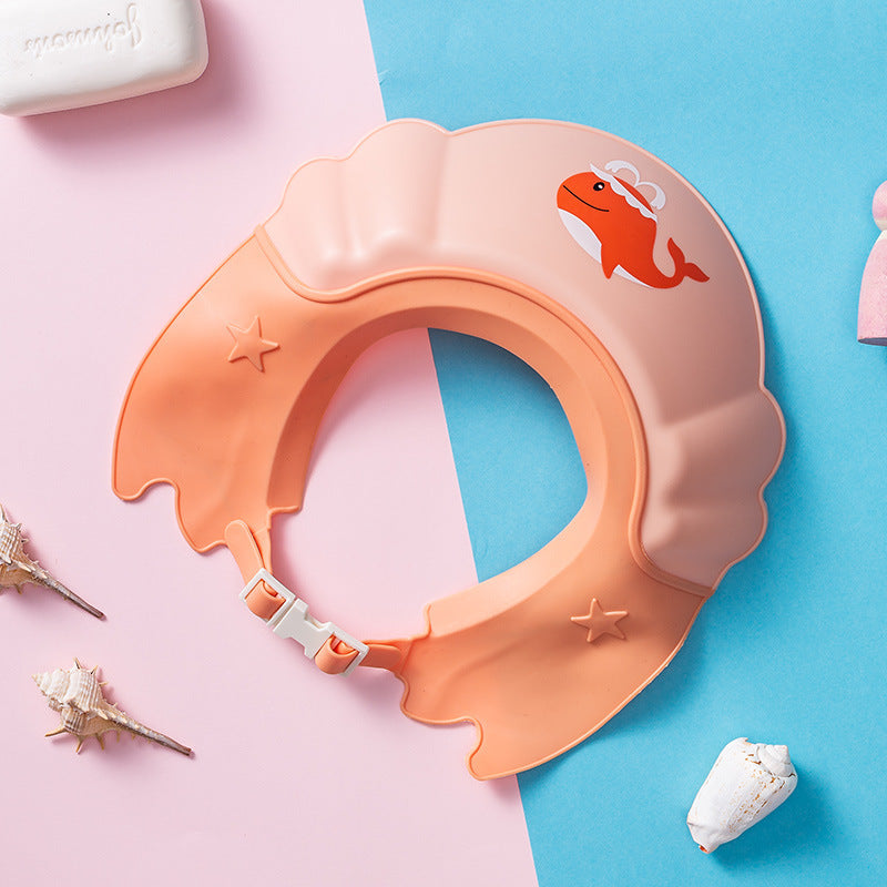 Bonnet de douche pour enfants, protection oreilles bébés