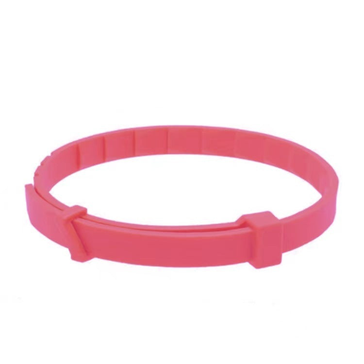 Collier en silicone réglable pour chiens et chats anti-insectes