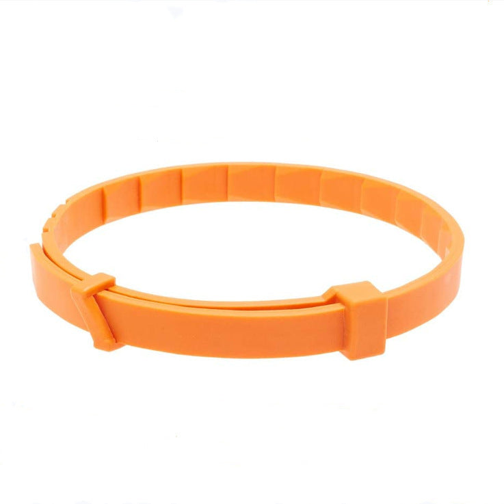 Collier en silicone réglable pour chiens et chats anti-insectes