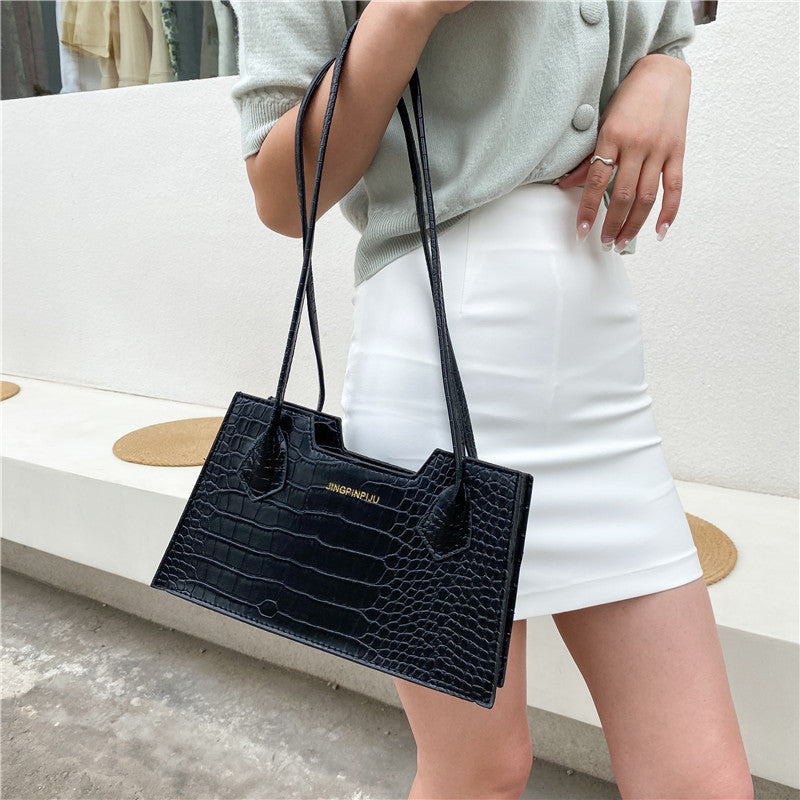 Bolso cuadrado pequeño portátil de hombro de nueva moda de primavera y verano