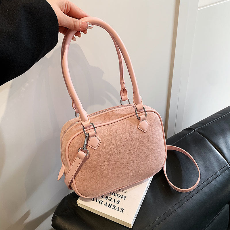 Mode sac à main d'intérêt spécial bandoulière en daim pour femmes