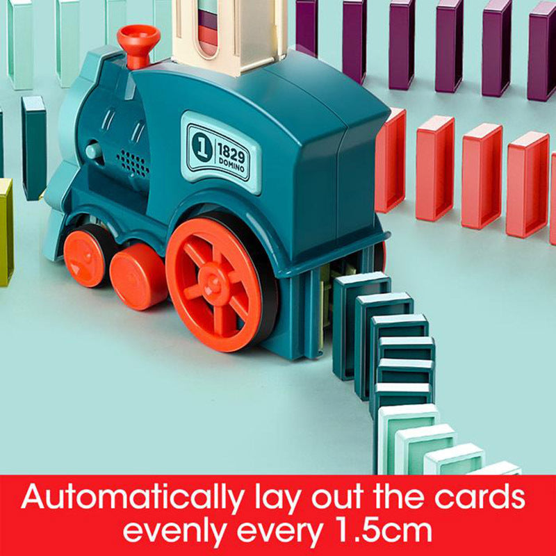 Jouets de train Domino électriques à licence automatique
