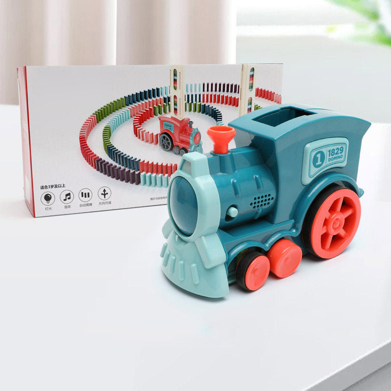 Jouets de train Domino électriques à licence automatique