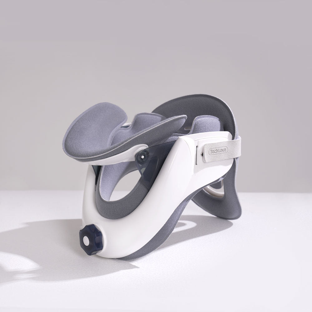 Dispositif de traction cervicale gonflable sans fil réglable