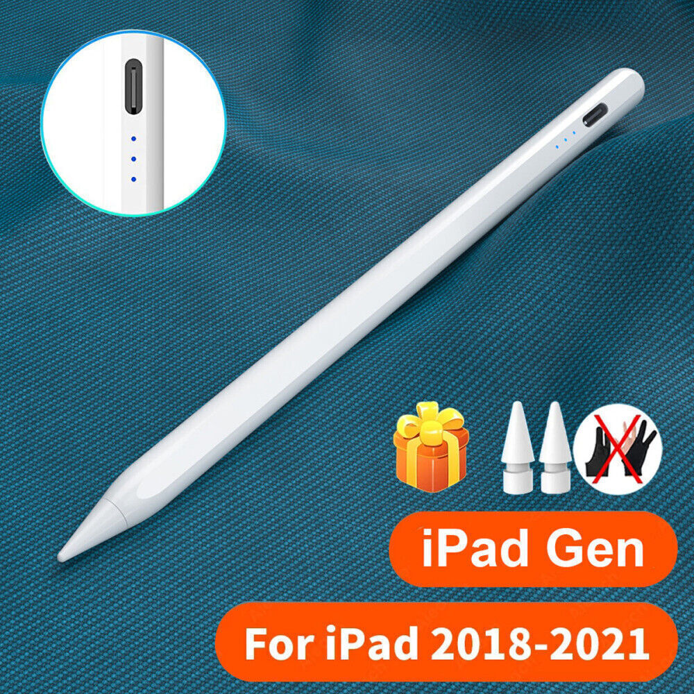 Stylet Bluetooth pour iPad 6, 7, 8, 9 et 10e génération (2018-2024)