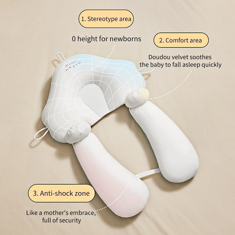 Oreiller correcteur de forme de tête pour bébé