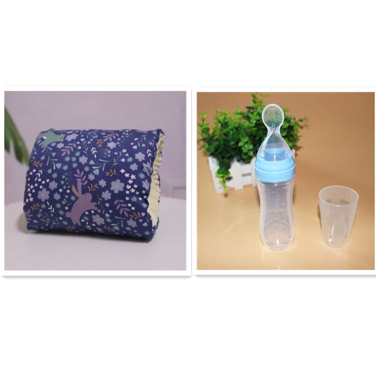 Coussin d'allaitement réglable en coton pour bébé