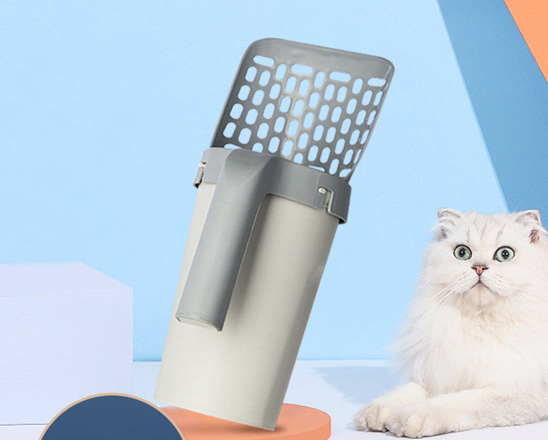 Pelle à Litière 2-en-1 Pratique pour Chats