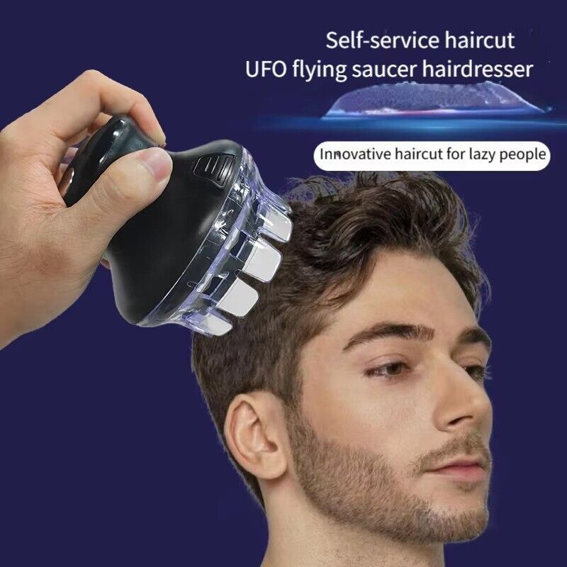 Rasoir électrique 360° pour hommes, tondeuse à cheveux et barbe