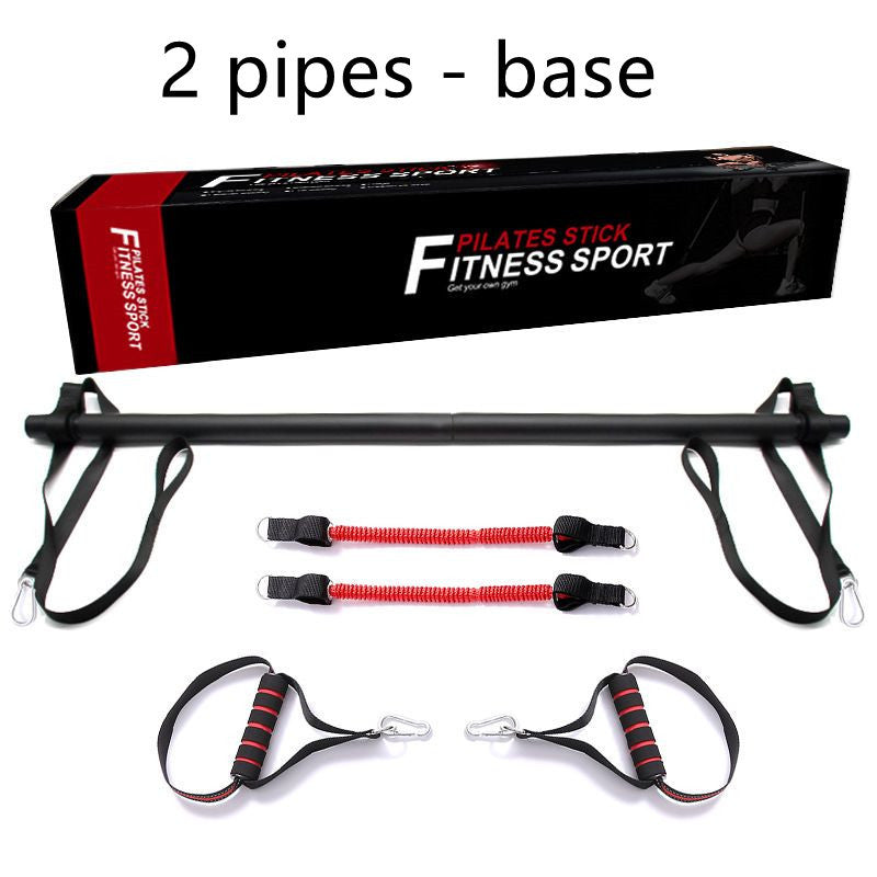 Kit de barre de Pilates avec bandes de résistance, équipement d'entraînement
