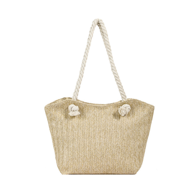 Sac à main en paille de grande capacité pour les femmes