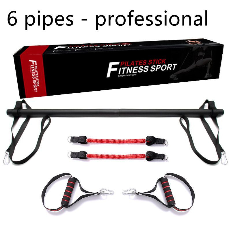 Kit de barre de Pilates avec bandes de résistance, équipement d'entraînement