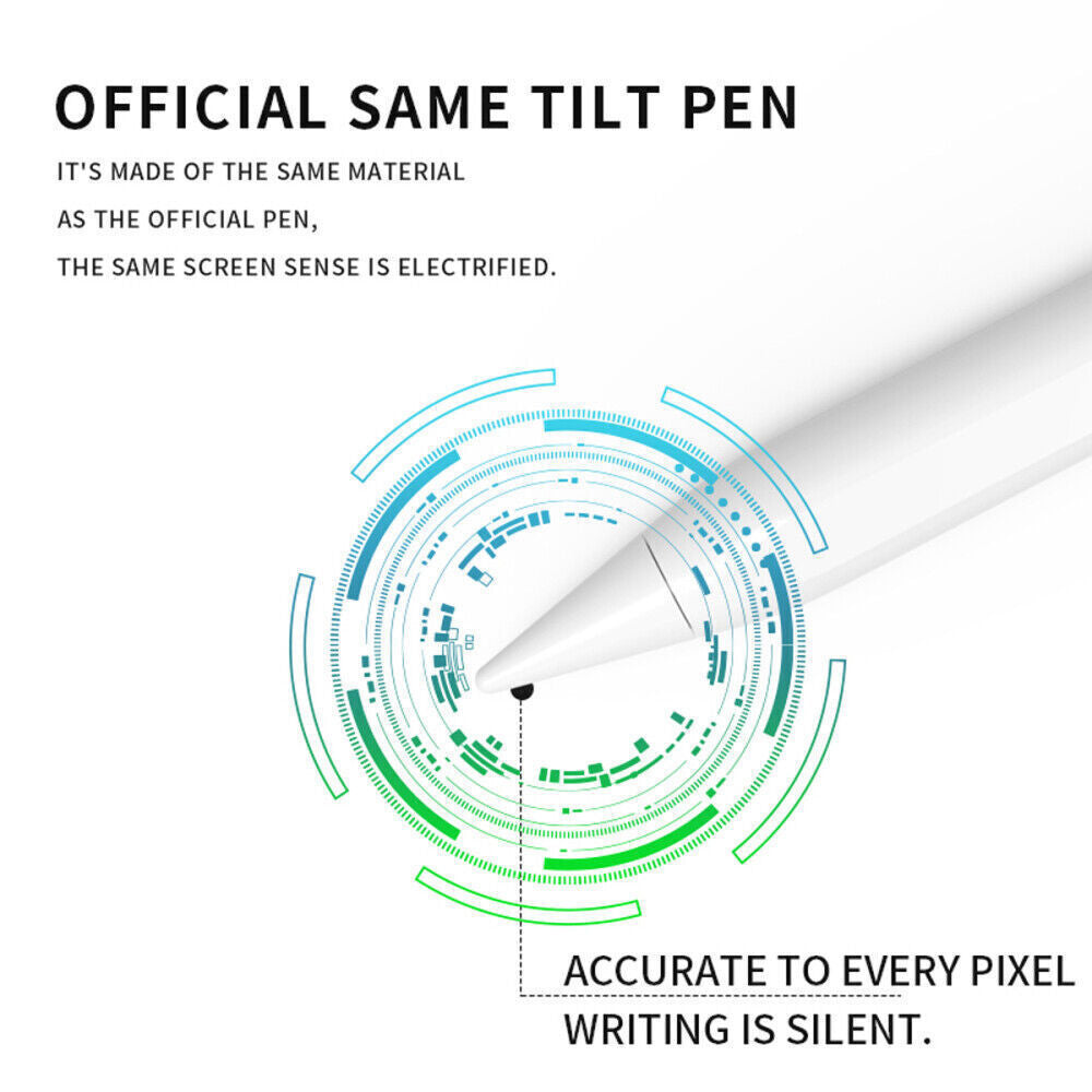 Stylet Bluetooth pour iPad 6, 7, 8, 9 et 10e génération (2018-2024)