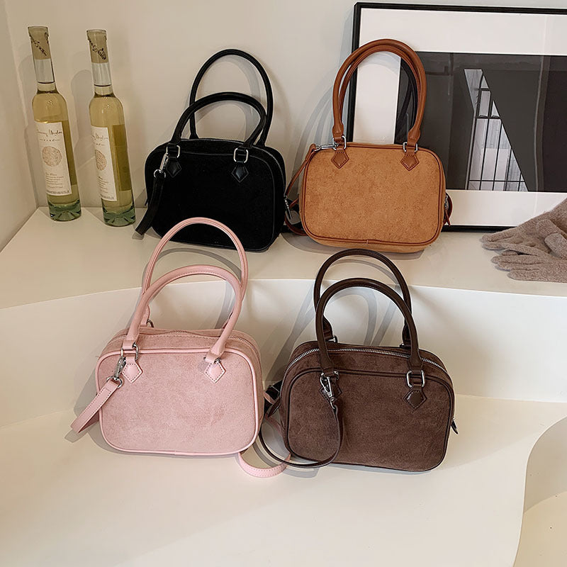 Mode sac à main d'intérêt spécial bandoulière en daim pour femmes