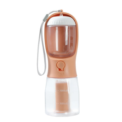 Gobelet à eau pour chien, sac poubelle portable  pour animaux de compagnie