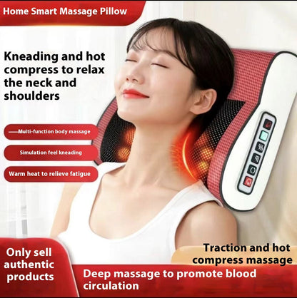 Coussin de massage cervical, masseur de taille multifonctionnel