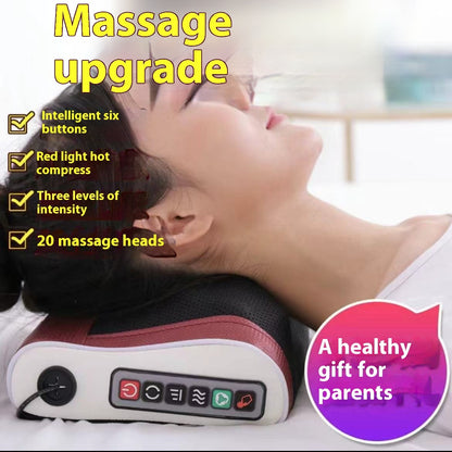 Coussin de massage cervical, masseur de taille multifonctionnel