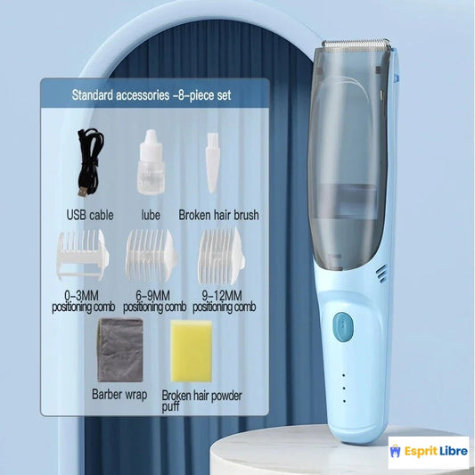 Electric Baby Hair Clipper with Hair Absorbent