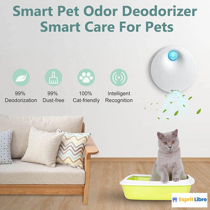 Purificateur d'odeurs intelligent pour litière de chat - FreshCare