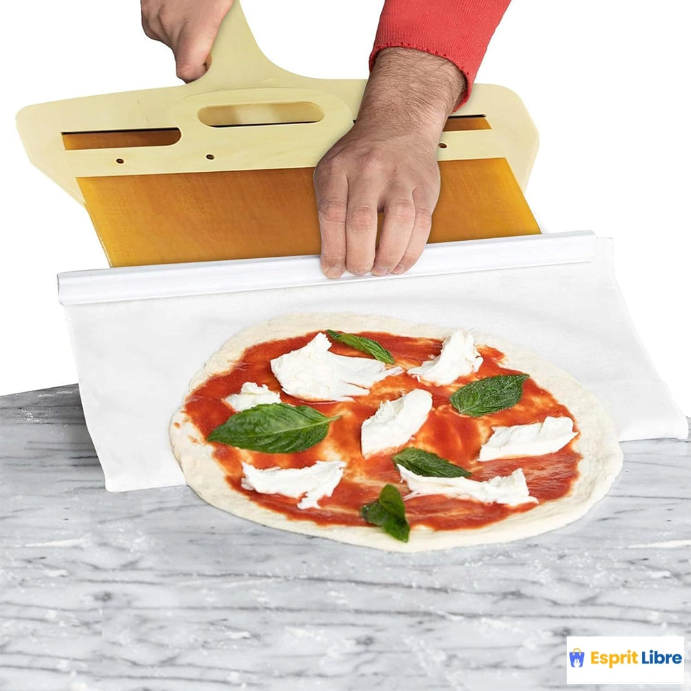 Pelle à Pizza Coulissante en Bois 45/55cm