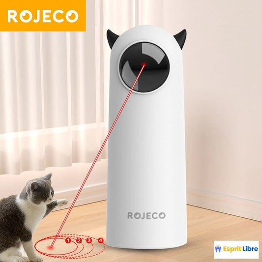 Jouet pour chat interactif LED laser