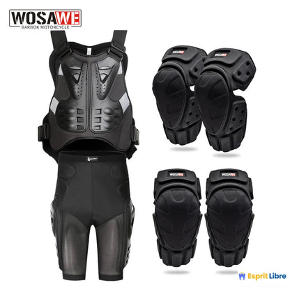 Ensemble de protection intégrale pour moto cross WOSAWE