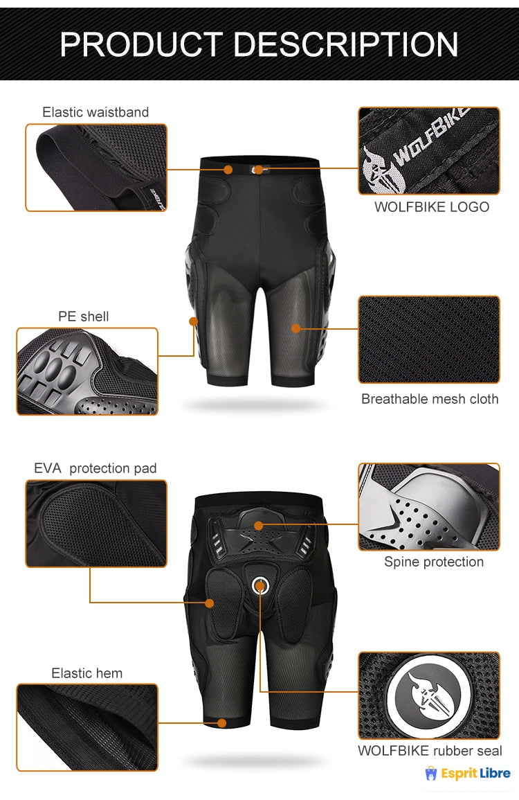 Ensemble de protection intégrale pour moto cross WOSAWE