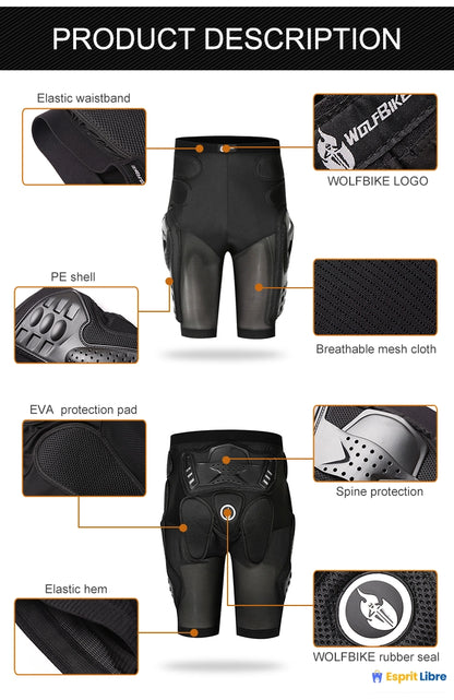 Ensemble de protection intégrale pour moto cross WOSAWE