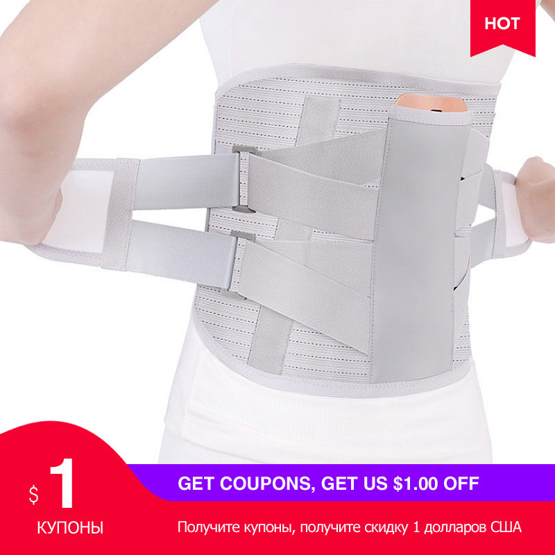 Support de taille auto-chauffant