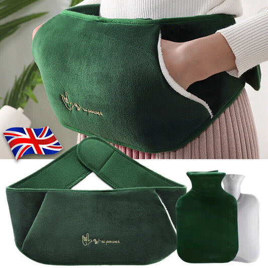 Ceinture bouillotte dans une poche chaude, ceinture de protection de la taille